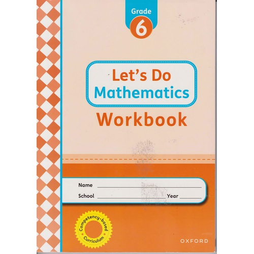 OUP Let's do Mathematics Workbook Grade 6