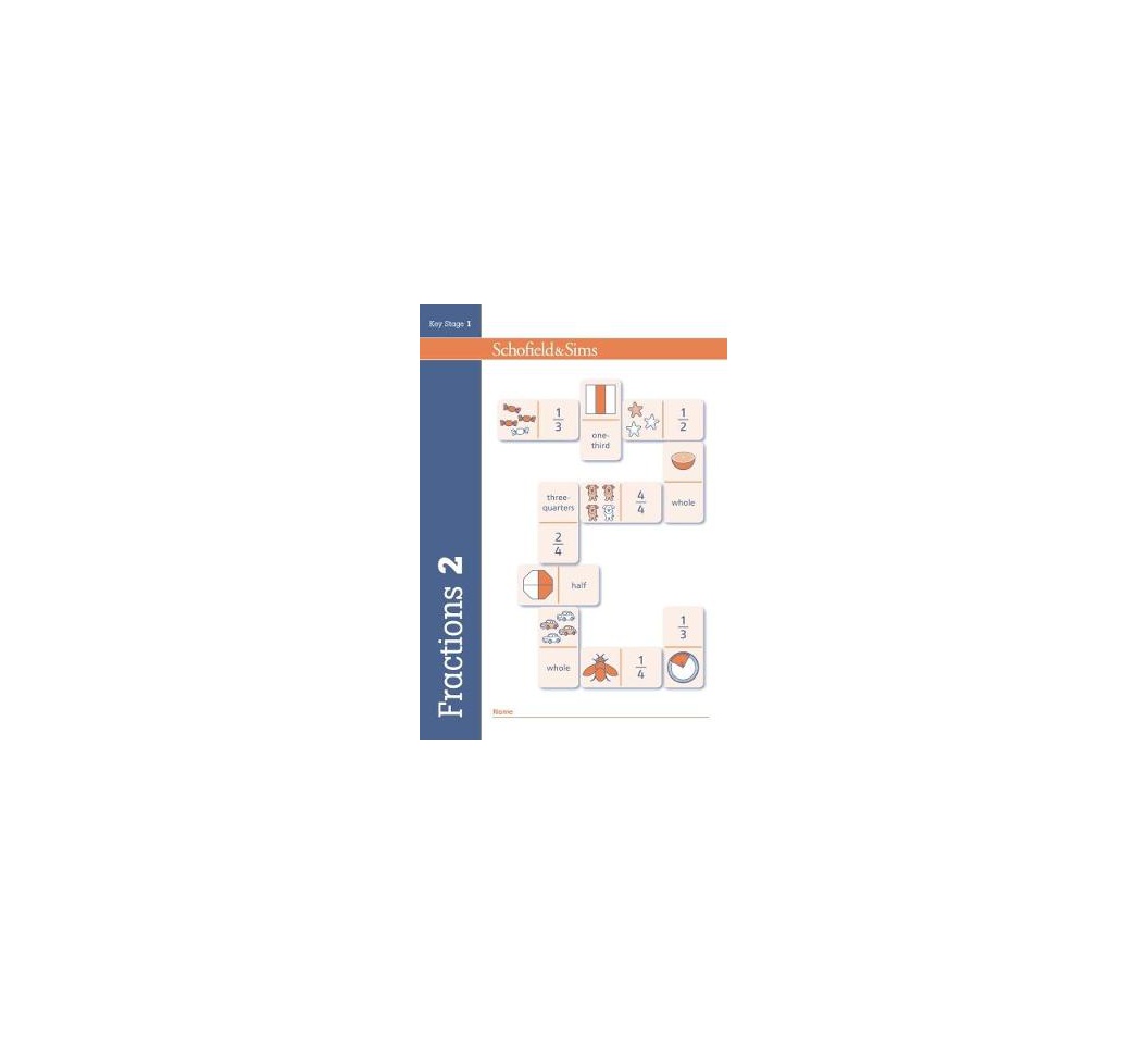 Fractions, Decimals and Percentages Book 2 (Year 2, Ages 6-7)